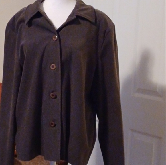 🍭🏍Khaki Button-Up Jacket And Pants - Picture 14 of 16